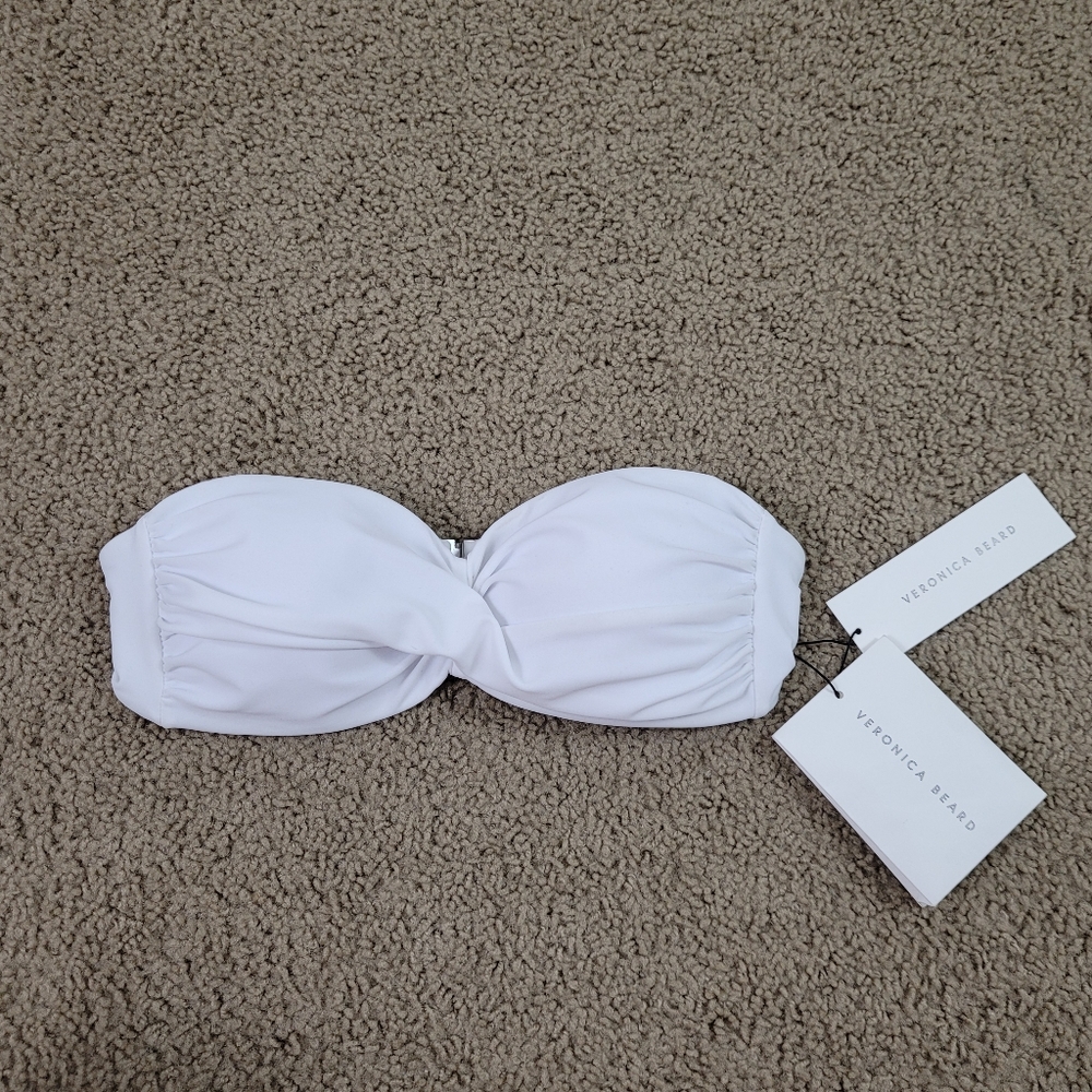 Veronica Beard Lina Twist Bandeau Top